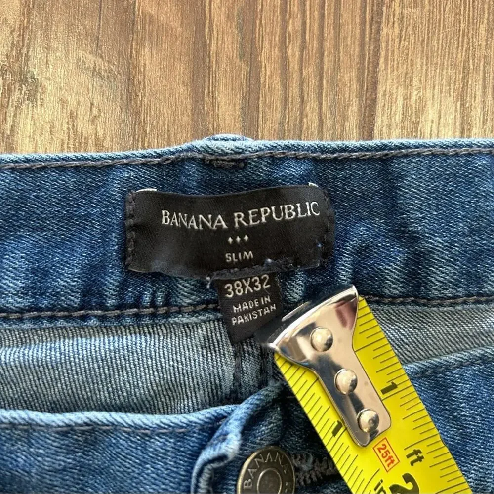Banana Republic Slim Fit Jeans Size 38 W 29.5 Inseam